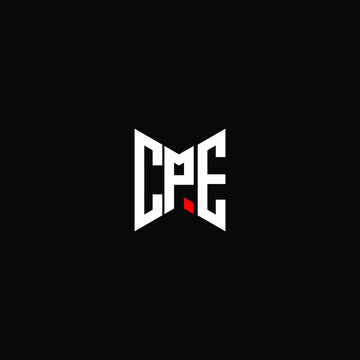 CPE letter logo creative design. CPE unique design