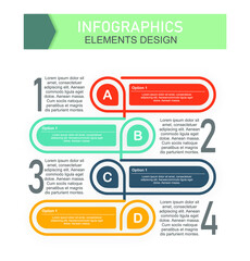 Digital infographic design layout with space for your text. vector show For design work, presentations, advertisements, modern vector illustrations.