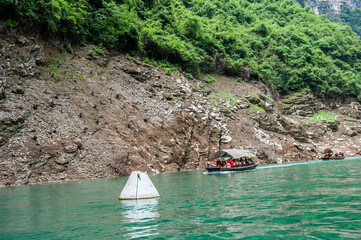 Landscape of the Three Gorges of the Yangtze River in China