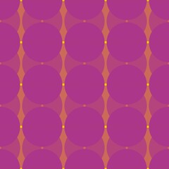 Geometric simple seamless circle dots pattern for fabrics and textiles and cards and linens and kids and wrapping paper