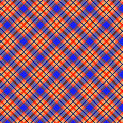 red and blue plaid pattern