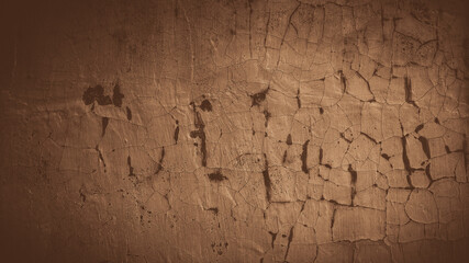 old brown vintage abstract cement concrete wall texture background