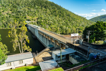 Somerset Dam lookout in Queensland, Australia
