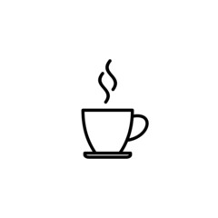coffee cup icon. cup a coffee sign and symbol