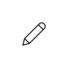 Pencil icon. pen sign and symbol. edit icon vector