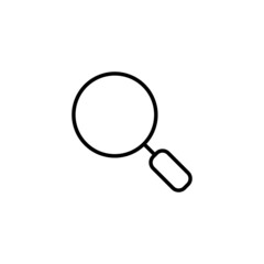 Search icon. search magnifying glass sign and symbol