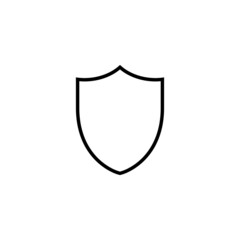 Shield icon. Protection icon. Security sign and symbol
