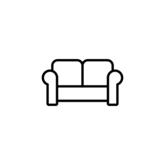 Sofa icon. sofa sign and symbol. furniture icon