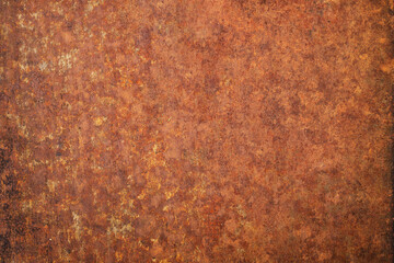 rusty metal texture, rustic background. brown steel plate
