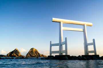 海の鳥居。