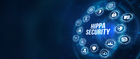 Fototapeta premium Internet, business, Technology and network concept. Cyber security data protection business technology privacy concept. 3d illustration