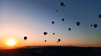 Vista en globo capadocia 