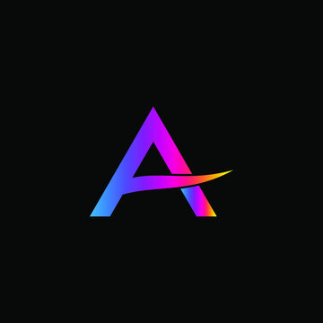Letter A Logo Wallpaper