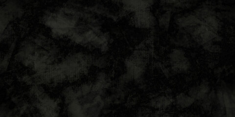 a black and white background of a fur Black grunge stone background. Black concrete wall background. Macro. Dark cement texture.