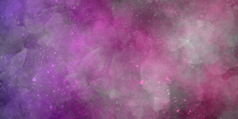 abstract background with watercolor Watercolor painting space background, Abstract galaxy watercolor hand painting,Cosmic nNight with star textured background.