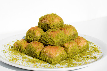 turkish baklava pistachio fine traditional