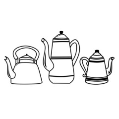 teapot and cup