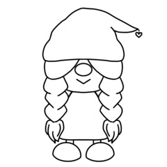 Cute female Gnome, elf, dwarf 