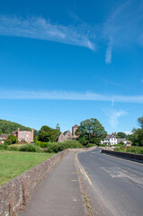 road in the countryside