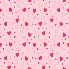 Valentines Very beautiful seamless pattern design for decorating, wallpaper, wrapping paper, fabric, backdrop and etc.