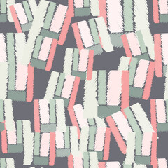 Naklejka premium Ethnos seamless pattern. Native ornament carpet background.