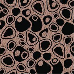 Brown Stone Pattern Seamless