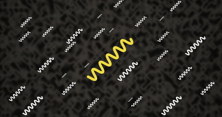 Animation Curve Line Going Upward of on Grey Background Geometric Patterns Simple Pattern