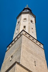 zittau, deutschland - glockenturm vom franziskanerkloster
