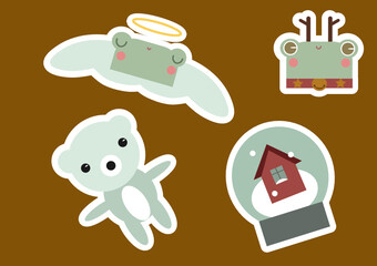 Cozy  Toad christmas