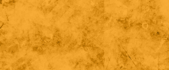 abstract yellow and orange Designed grunge red canvas texture background. dark and yellow concreate and cement wall to present product and background.