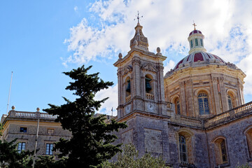 Fototapeta na wymiar Church of Our Lady of Liesse - Ta Liesse Church - Valletta