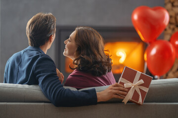 couple on valentine's day