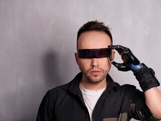 Fototapeta premium Empowered Resilience: The Bionic Bond