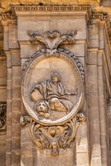 Granada Cathedral or Cathedral of Incarnation (Catedral de Granada, Santa Iglesia Catedral Metropolitana de la Encarnacion de Granada, 1561) - Roman Catholic church in Granada city. Andalusia, Spain.