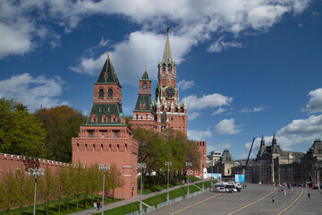 the Kremlin.Moscow. Historical building of Moscow.