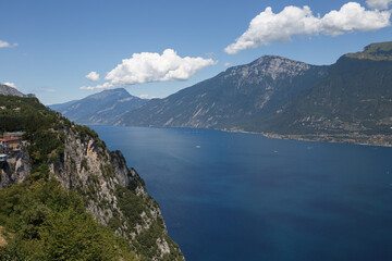 beautiful view of Garda lake