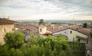 beautiful Italian city,architecture