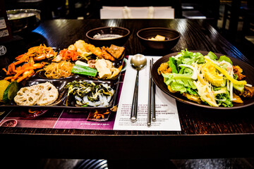 韓国、明洞の景観