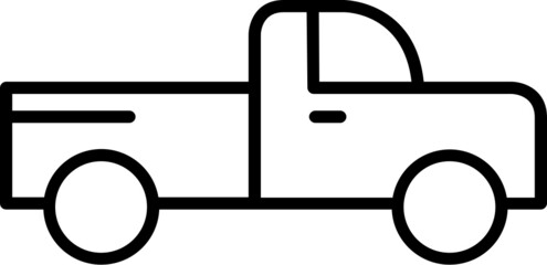 pickup truck icon