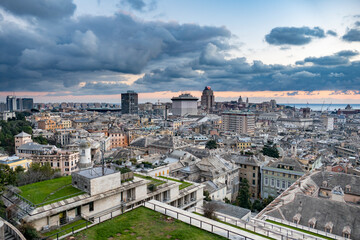 Fototapeta na wymiar Genova, Panorama