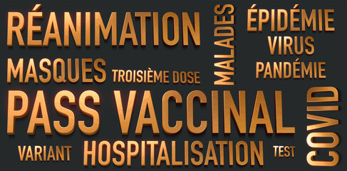 pass vaccinal nuage de mots