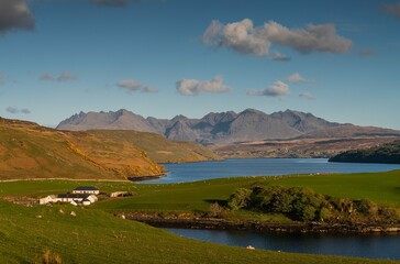 lake in the mountains
