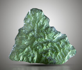 moldavite mineral specimen stone rock geology gem crystal