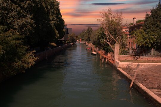 Venedig im Sonnenuntergang