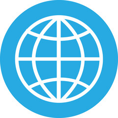 Globe icon world sign symbol design