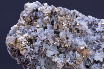 pyrite mineral specimen stone rock geology gem crystal