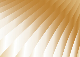 Yellow folds, stripes of paper or fabric with a metallic gold sheen. Background design, wallpaper, flyer.