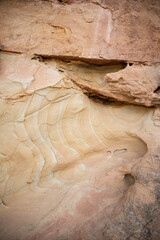 Sandstone erosion in the Utah desert