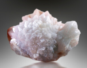pink quartz mineral specimen stone rock geology gem crystal
