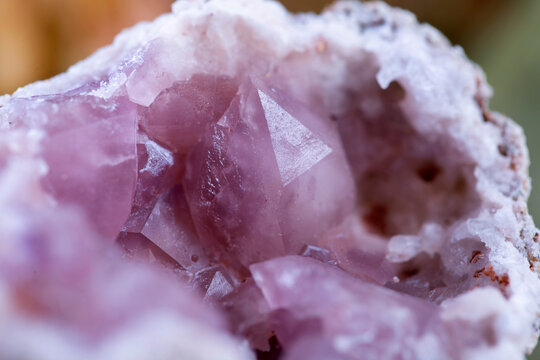 pink quartz mineral specimen stone rock geology gem crystal